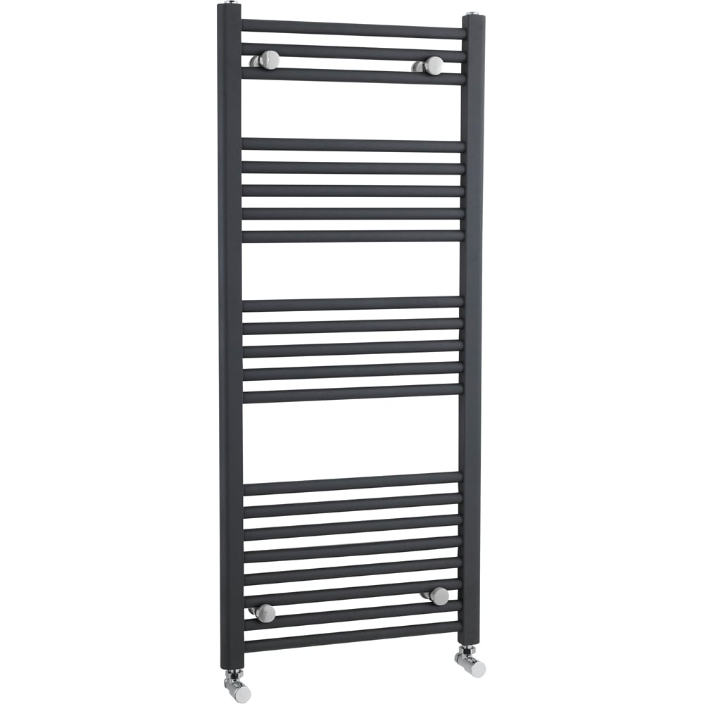 nuie Anthracite Straight Ladder Rail 1150 x 500mm