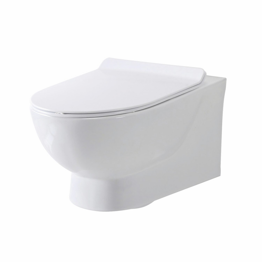 Scudo Belini Rimless Wall Hung Pan + Soft Close Seat