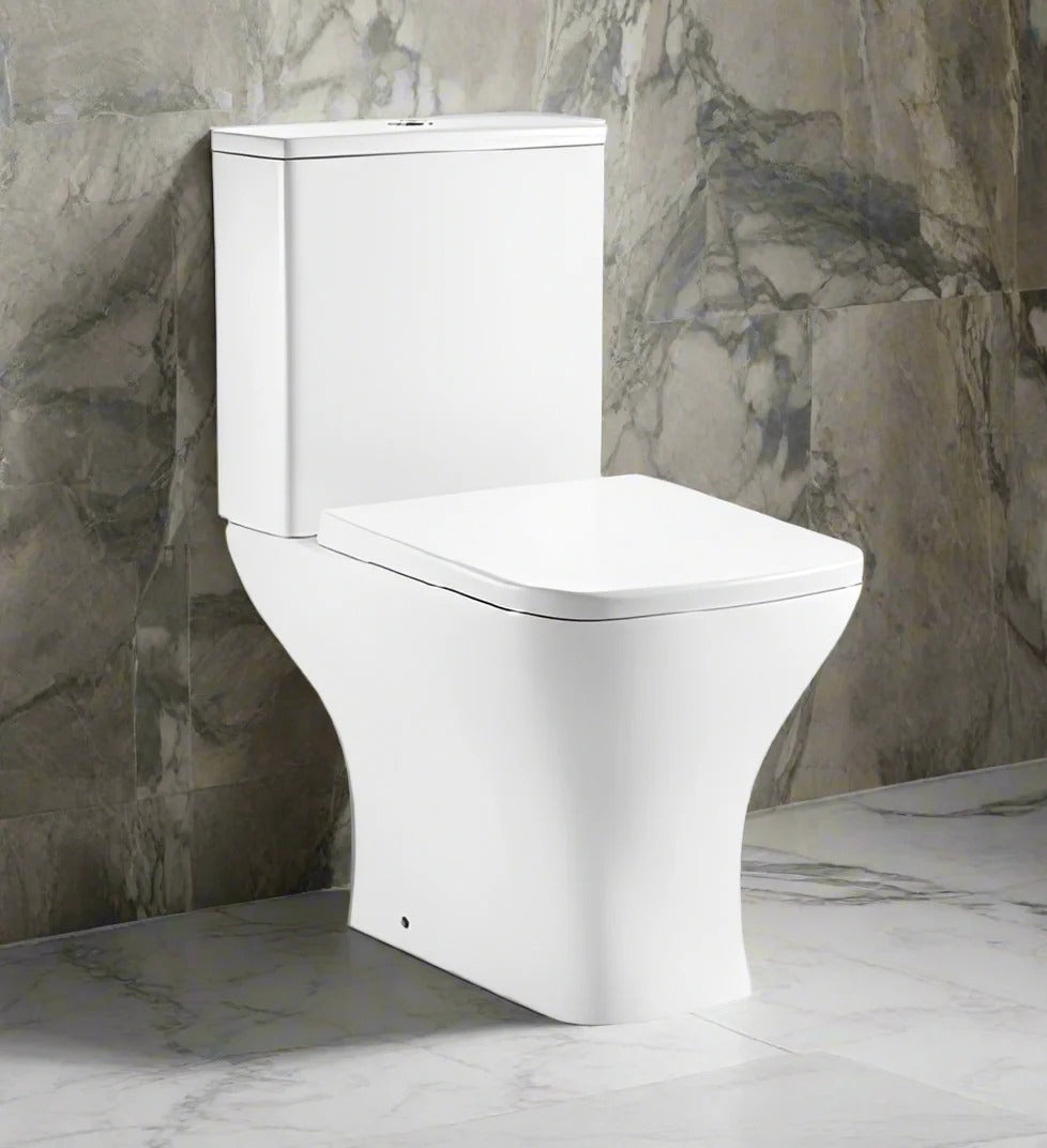 Pure Close Coupled Toilet with Soft Close Seat