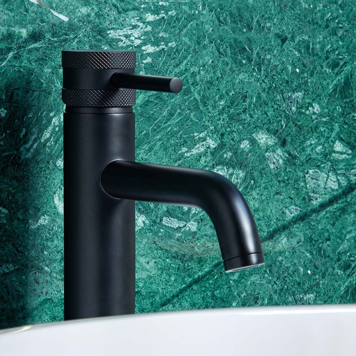 Legacy Core Tall Mono Basin Mixer Black