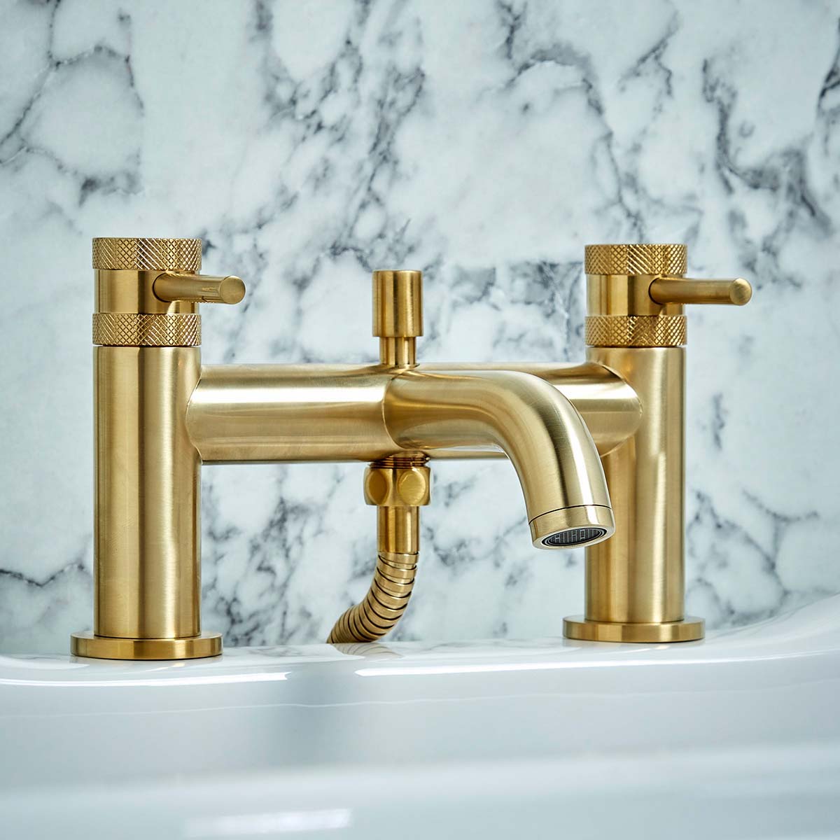 Legacy Core Bath Shower Mixer Brushed Brass