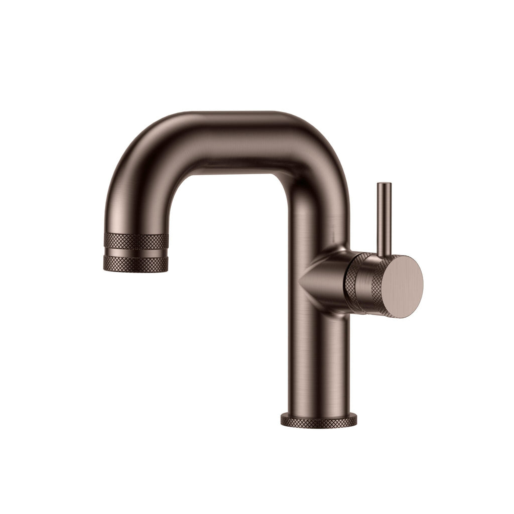 Legacy Core Side Lever Basin Mono Brushed Bronze