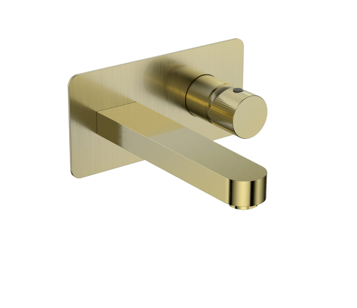 KOKO Brushed Brass Wall Mounted Mixer
