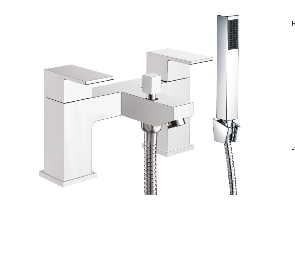 Lanza Bath Shower Mixer with Shower Kit