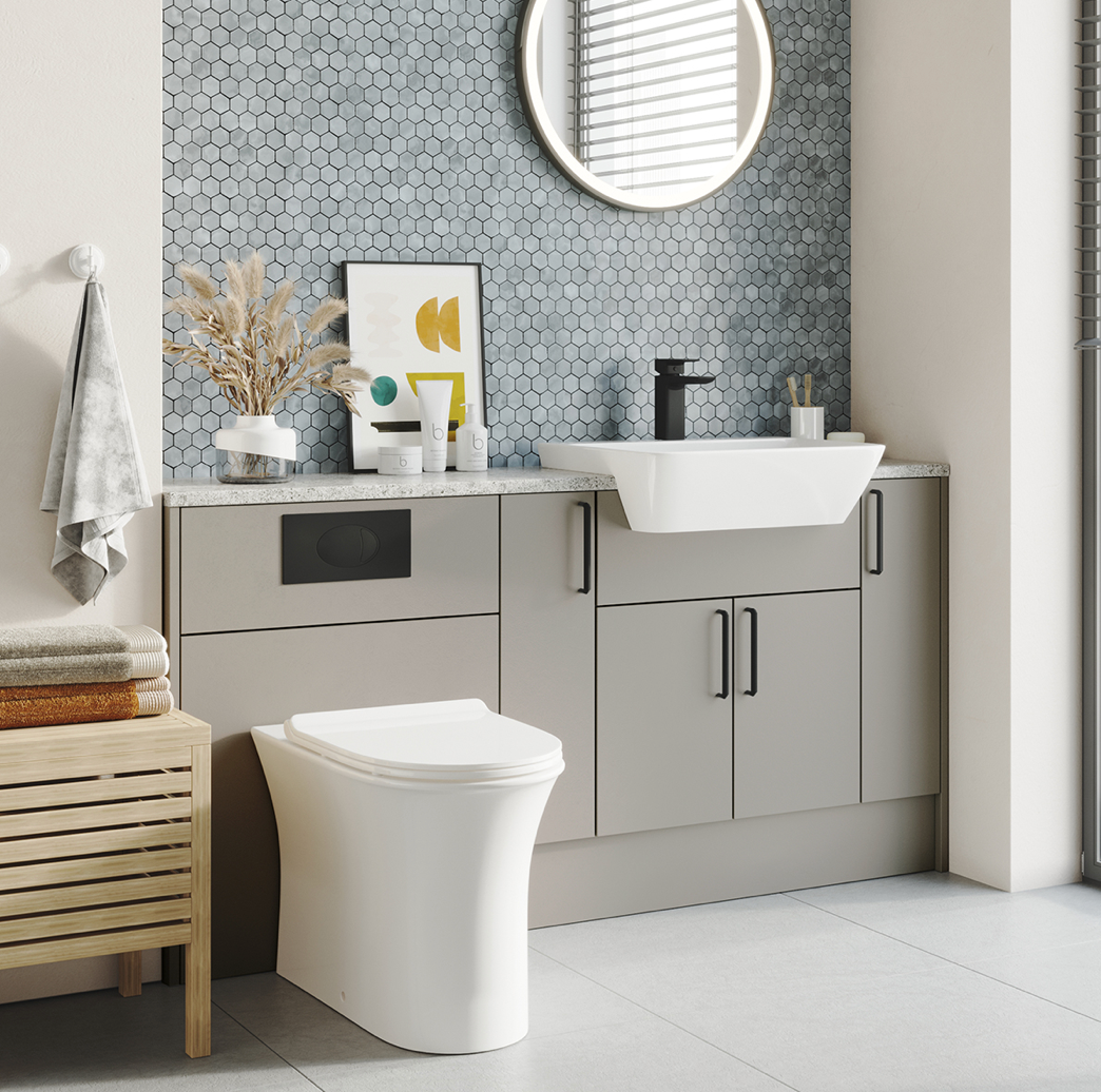 Deia Rimless Wall Hung Pan