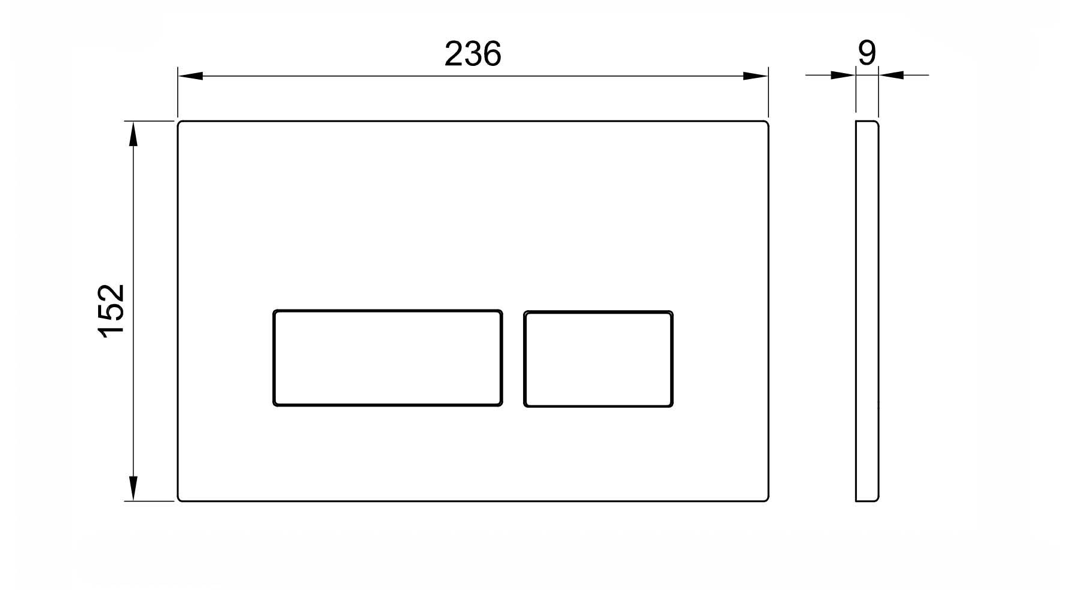 Belini Rimless Wall Hung Pan