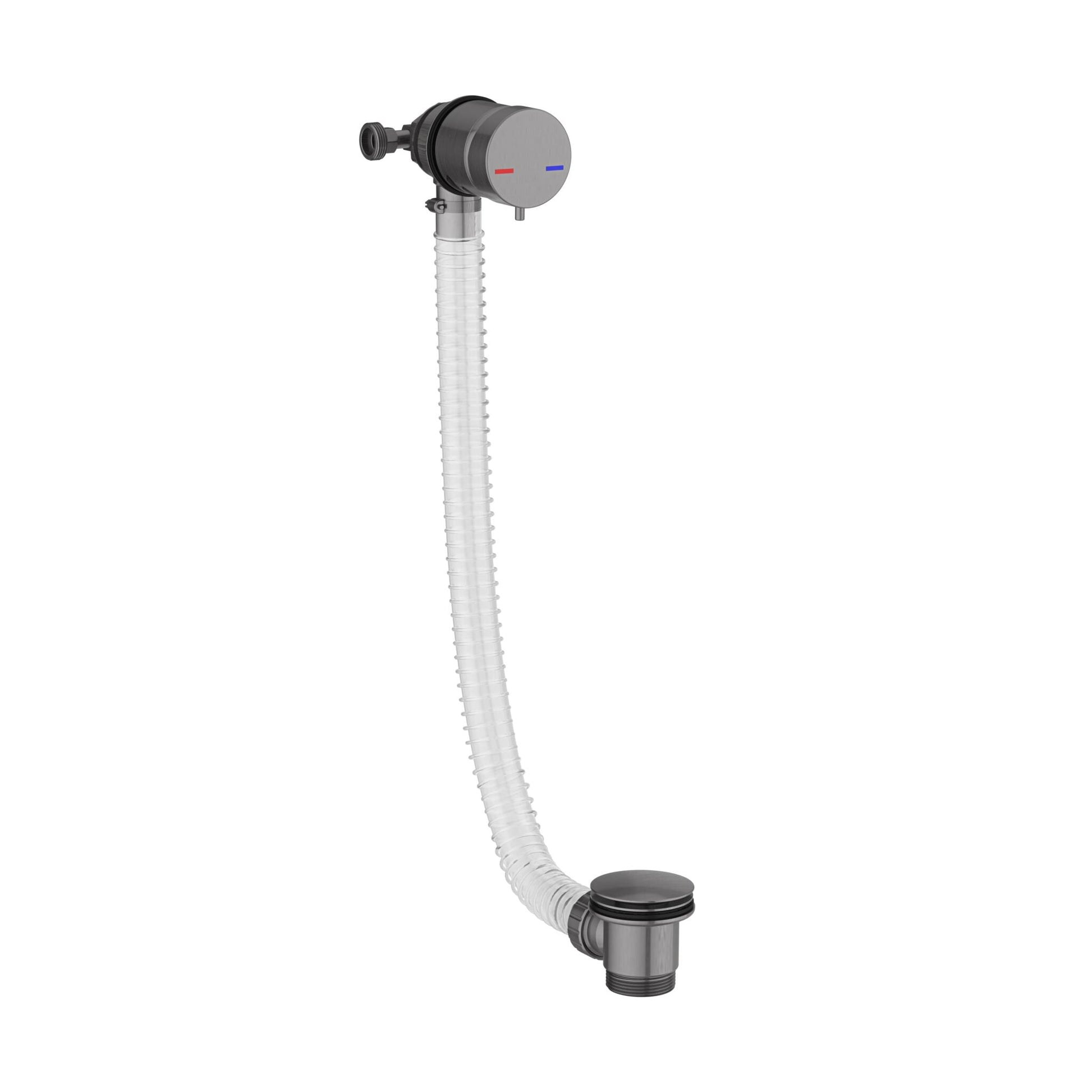 LEGACY Bath Filler Overflow with Click Clack Waste Chrome