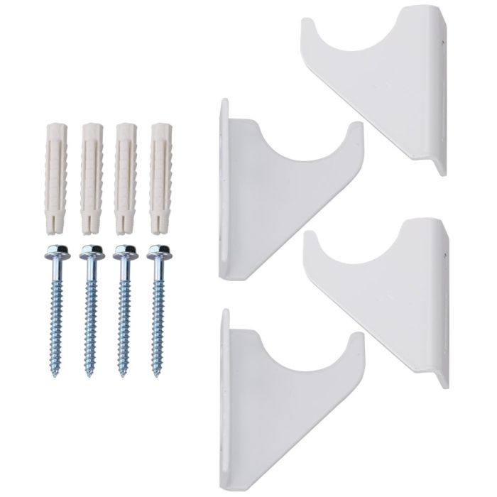 NILE 1600 x300mm Vertical Designer Single White Flat Panel Column Radiator