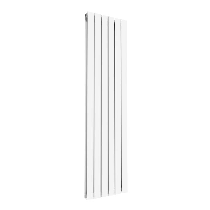 NILE 1800 x452mm Vertical Column Designer Double White Flat Panel Radiator