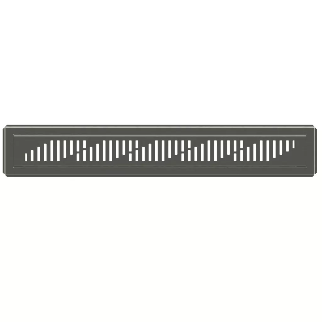 Purus Playtime Linear Channel 800 Twist Grate W/ Inline Waste